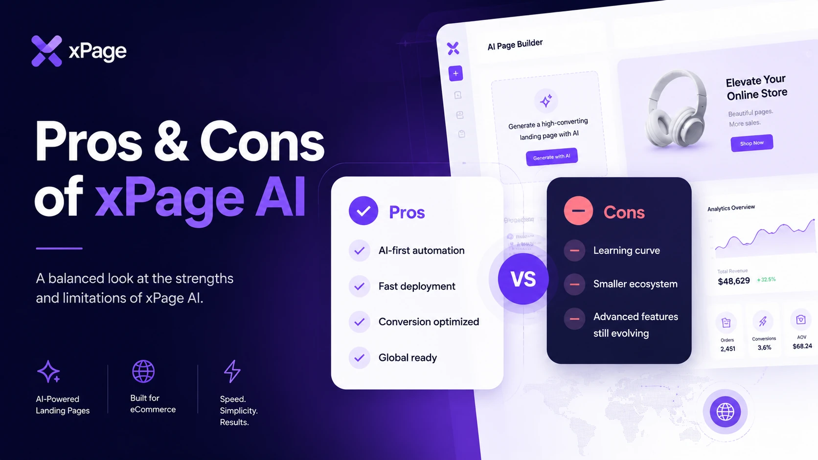 Pros & Cons of xPage AI