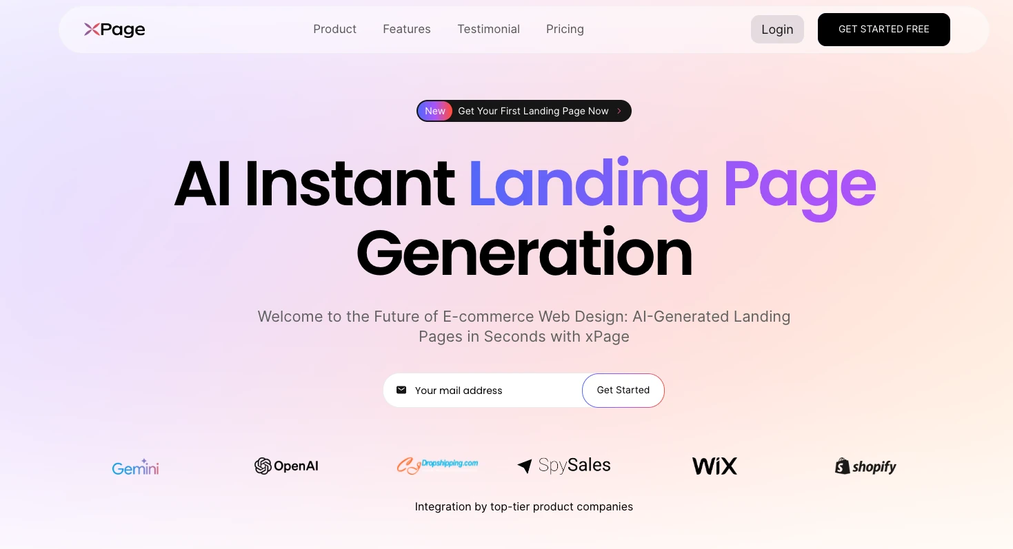 Top 5 AI Tools to Generate Ecommerce Landing/Product Pages in Seconds